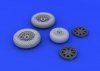 Eduard 648202 P-39 wheels early 1/48 EDUARD